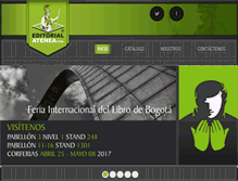 Tablet Screenshot of editorialatenea.com